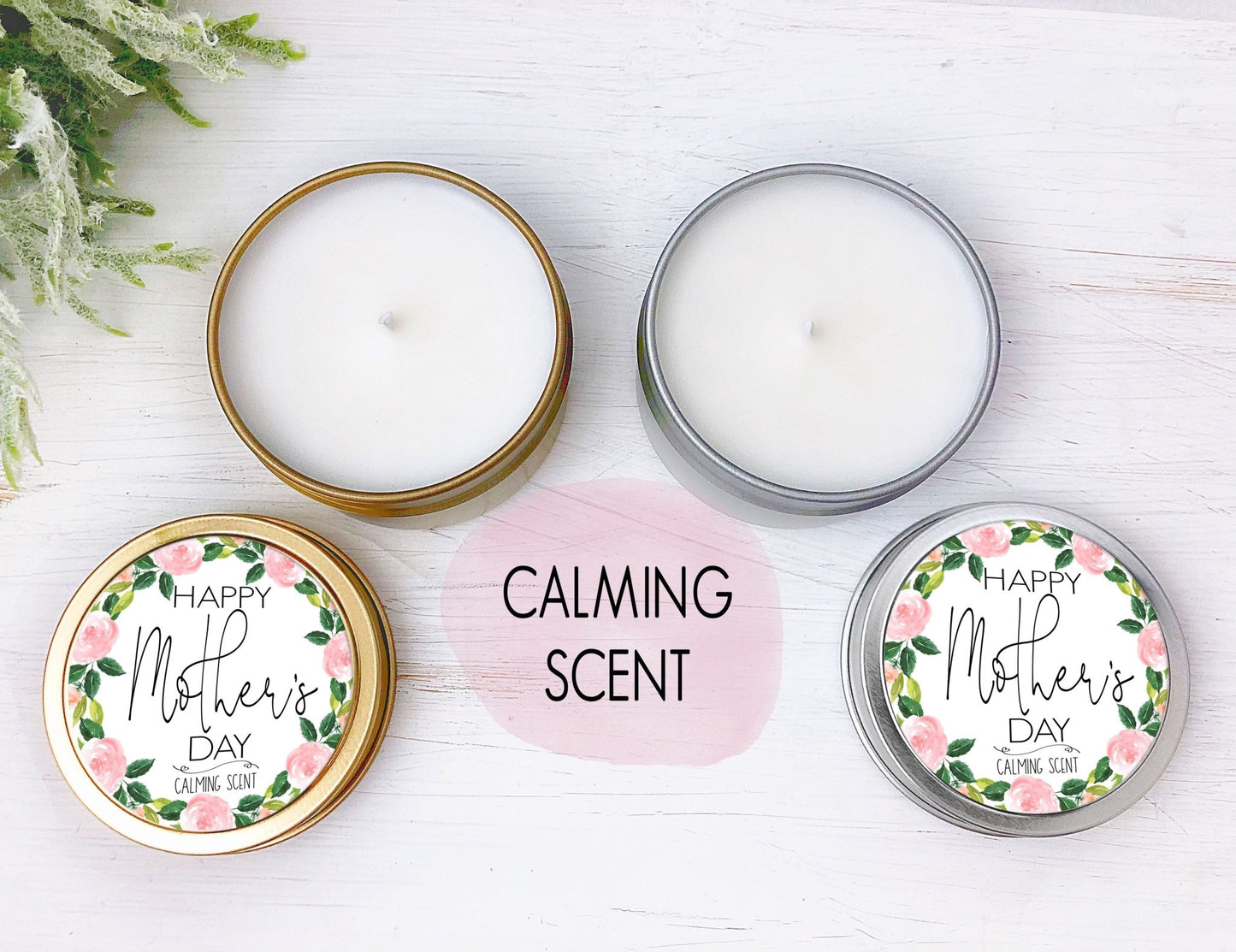 Mother's Day Gift Calming Scent Soy Candle - Squishy Cheeks