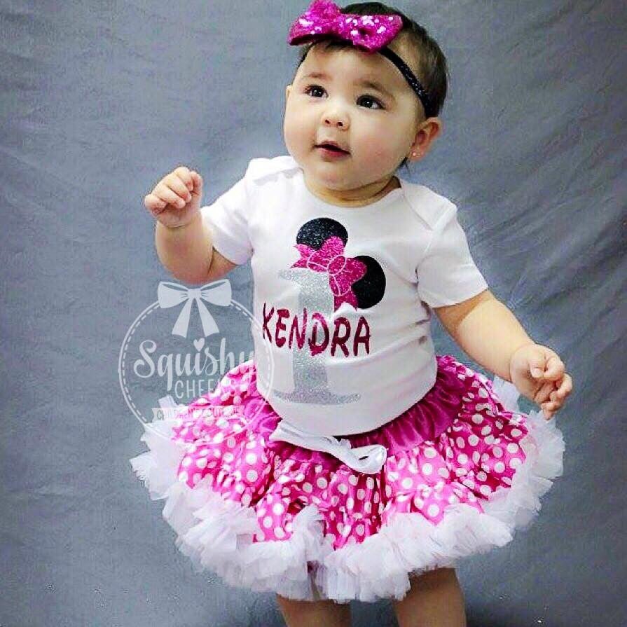 Mouse Birthday Outfit - Any Age - Squishy Cheeks
