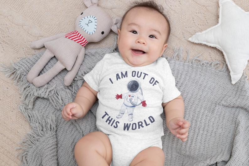 Out Of This World Newborn Baby Onesie® - Squishy Cheeks