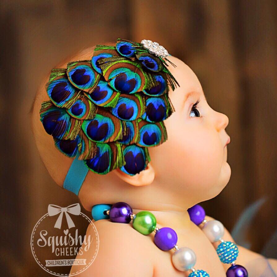 Peacock Tutu Outfit - Squishy Cheeks
