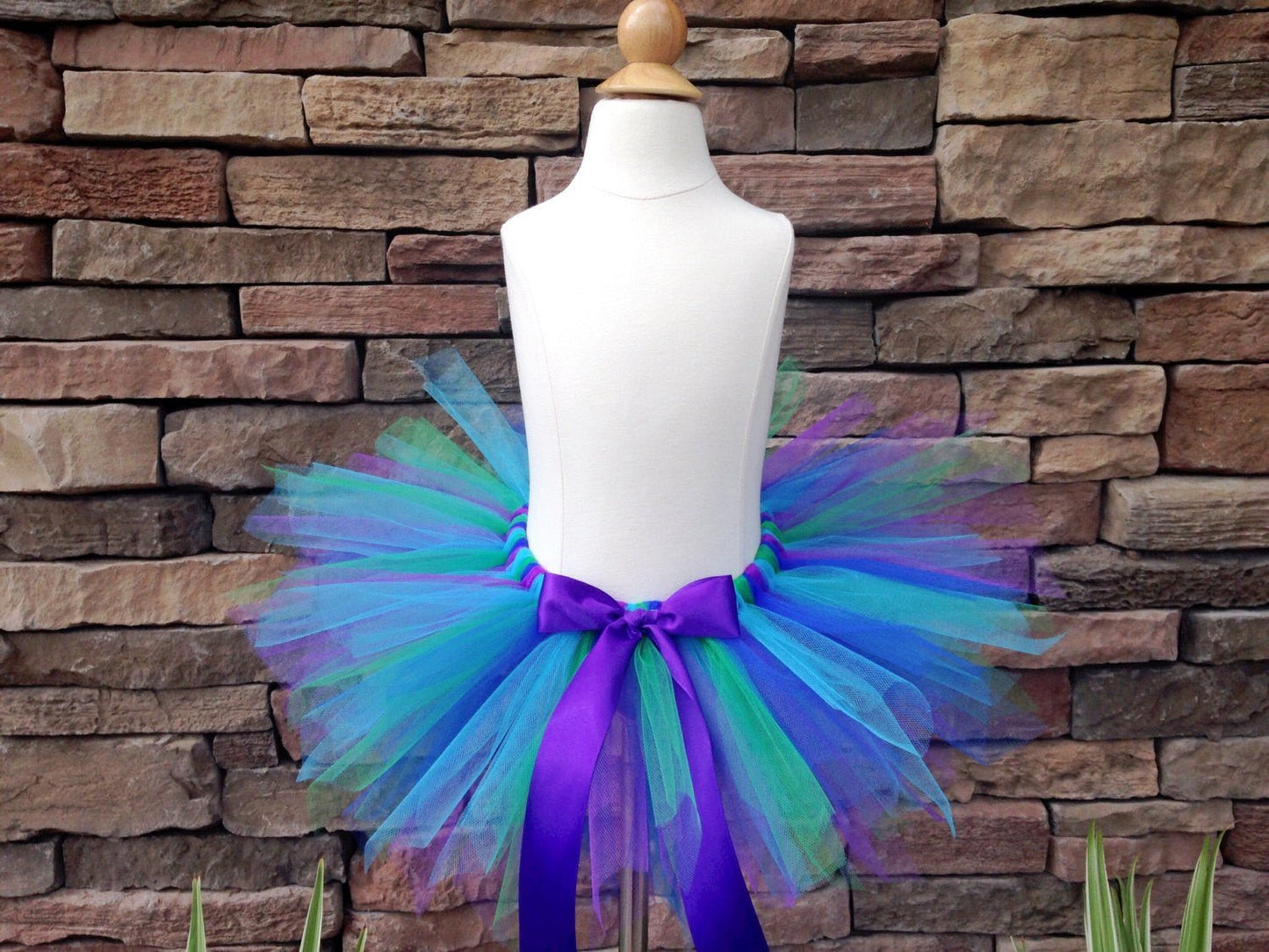 Peacock Tutu Outfit - Squishy Cheeks