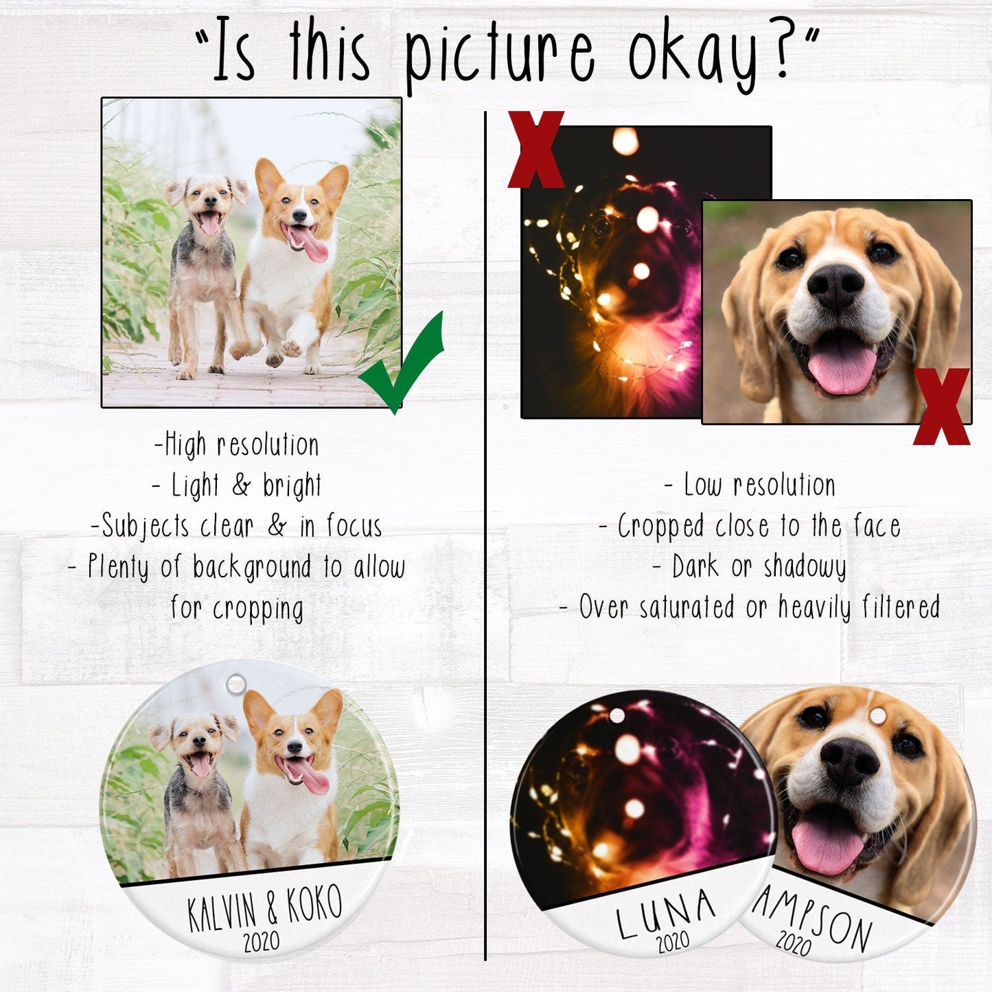 Pet Loss Ornament Loss of a Dog Sympathy Gift Loss of Cat Condolence Gift Ornament Personalized Pet Loss Gift Dog Memorial Pet Passing Gift - Squishy Cheeks