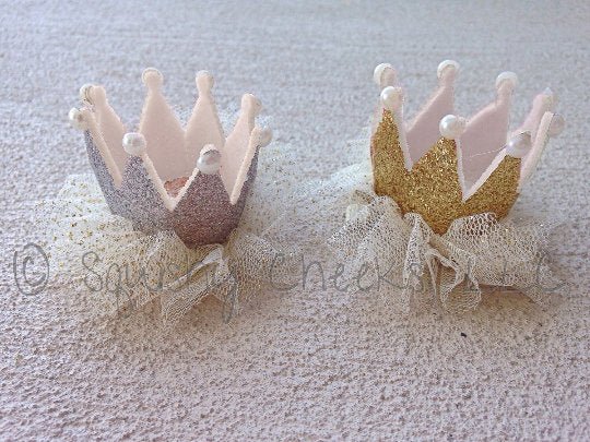 Princess Crown Hair Clip - Squishy Cheeks