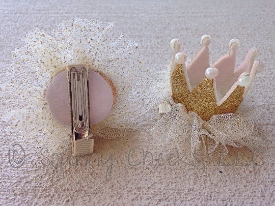 Princess Crown Hair Clip - Squishy Cheeks