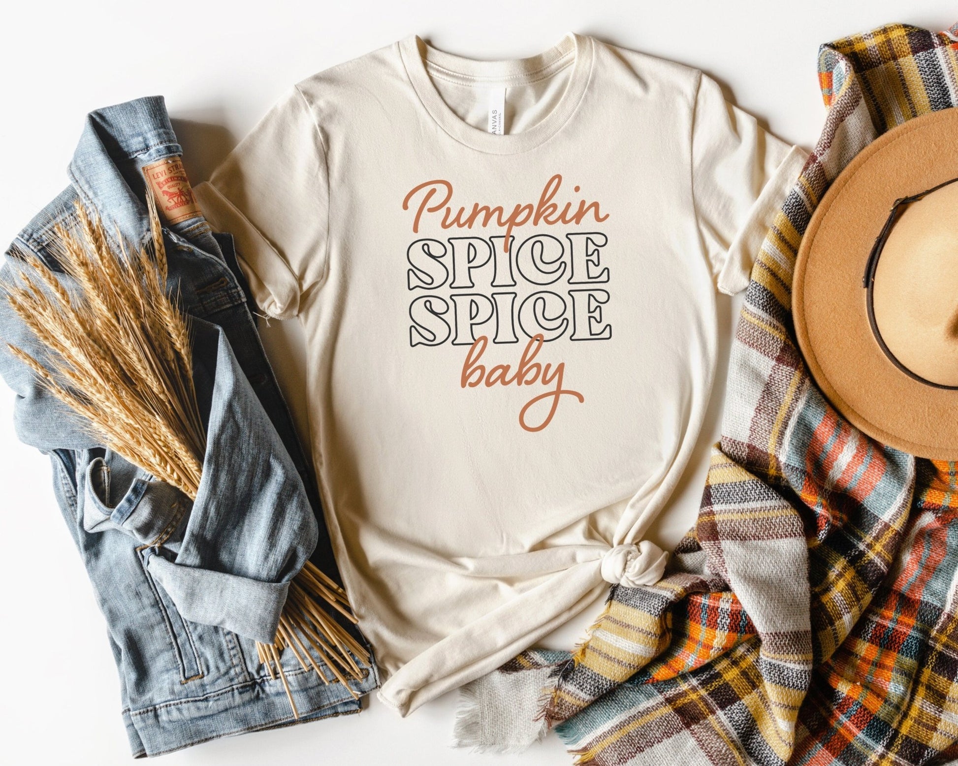 Pumpkin Spice Shirt Sweater Weather Funny Fall Sweatshirt - Squishy Cheeks