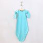 Seaglass Knotted Gown Newborn Set - Squishy Cheeks