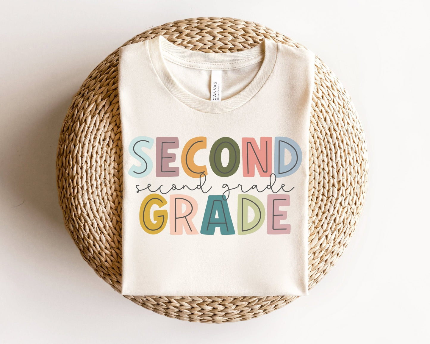 Second Grade Teacher Shirt - Squishy Cheeks