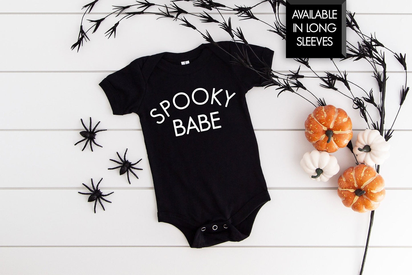 Spooky Babe Onesie® Halloween Baby Bodysuit Funny Baby Gift - Squishy Cheeks