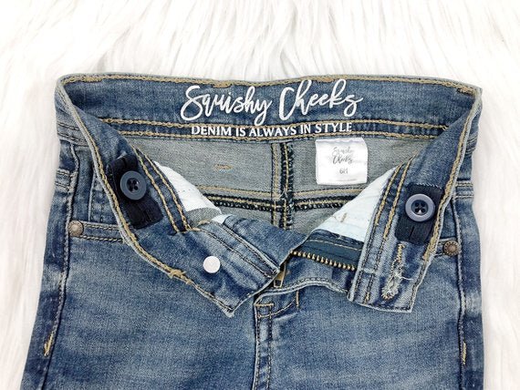 Squishy Cheeks Unisex Denim Jeans - Squishy Cheeks