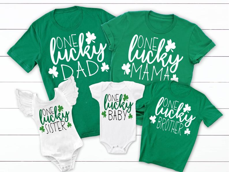 St. Patrick's Day Matching Family Tops – Squishy Cheeks