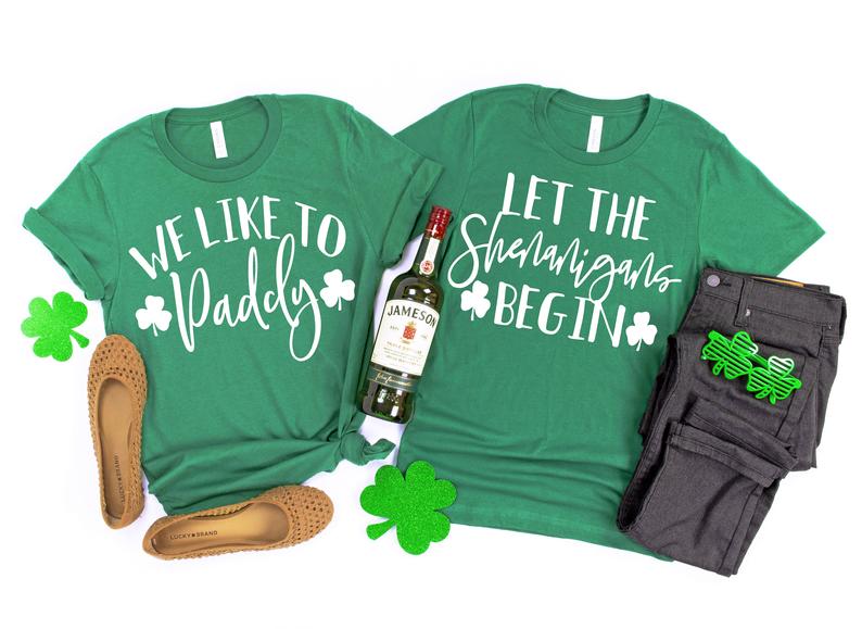 St. Patrick's Day Party Shirts We Like to Paddy - Squishy Cheeks