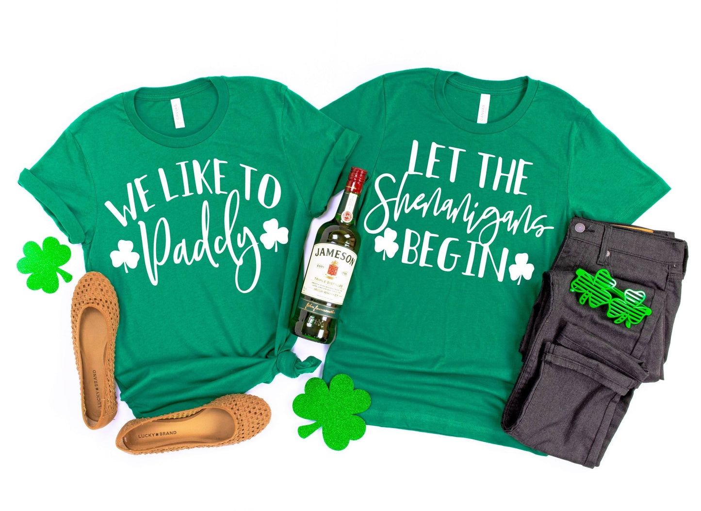 St Patricks Day Shirt Women St Patricks Day Tee Funny St Patricks Day Shirt St Paddys Day Shirt We Like to Paddy Let the Shenanigans Begin - Squishy Cheeks