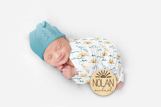 Sun and Wave Blanket - Squishy Cheeks