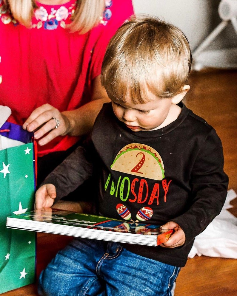 Taco Tuesday Fiesta Birthday Family Matching Tops - Squishy Cheeks