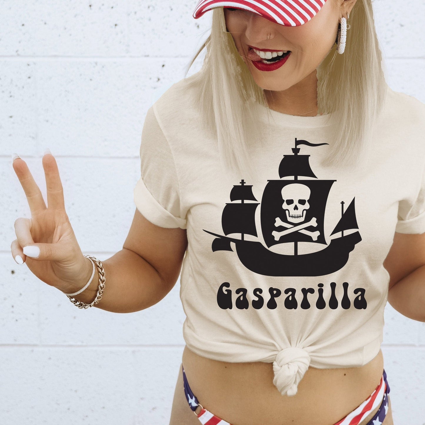 Tampa Gasparilla Pirate Ship Shirt Parade Tampa Bay Pirate Festival 2024 Women's Shirt - Squishy Cheeks