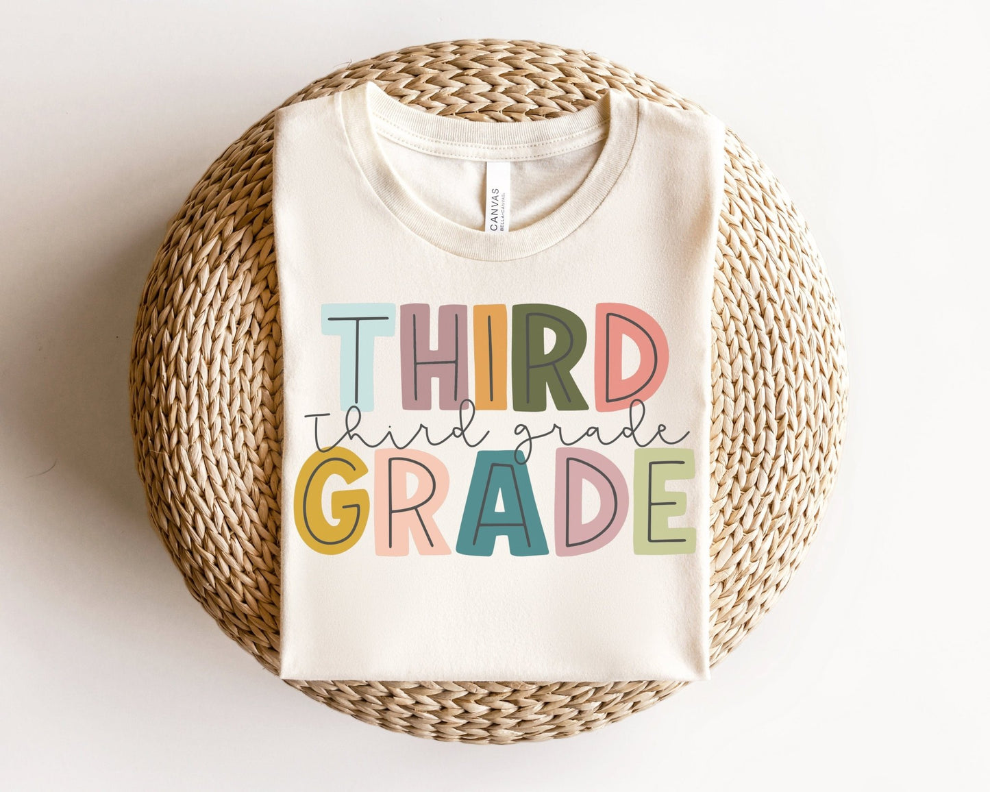 Third Grade Teacher Team Shirt - Squishy Cheeks