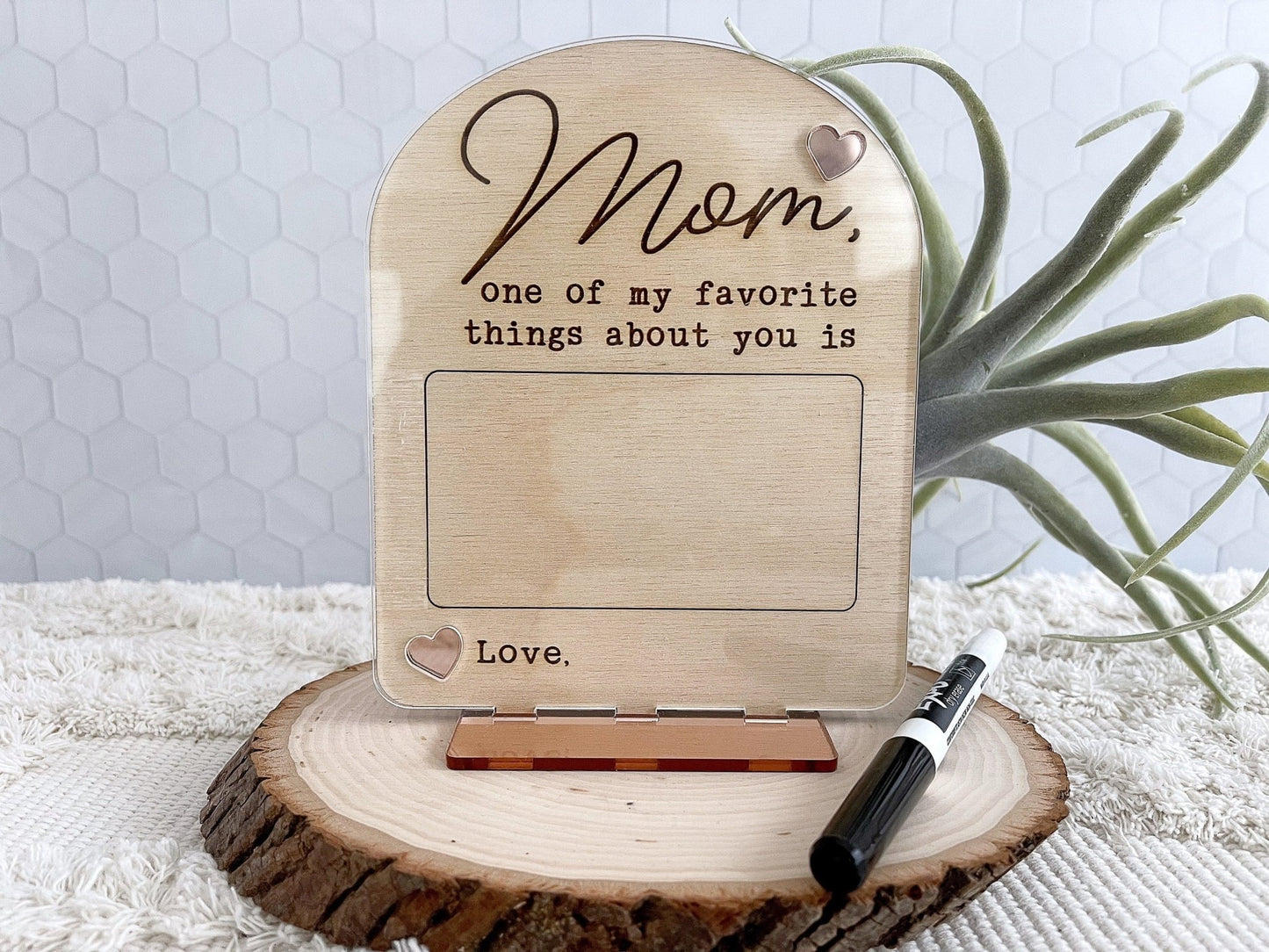 Unique Personalized Reusable Sign Gift for Mom - Squishy Cheeks