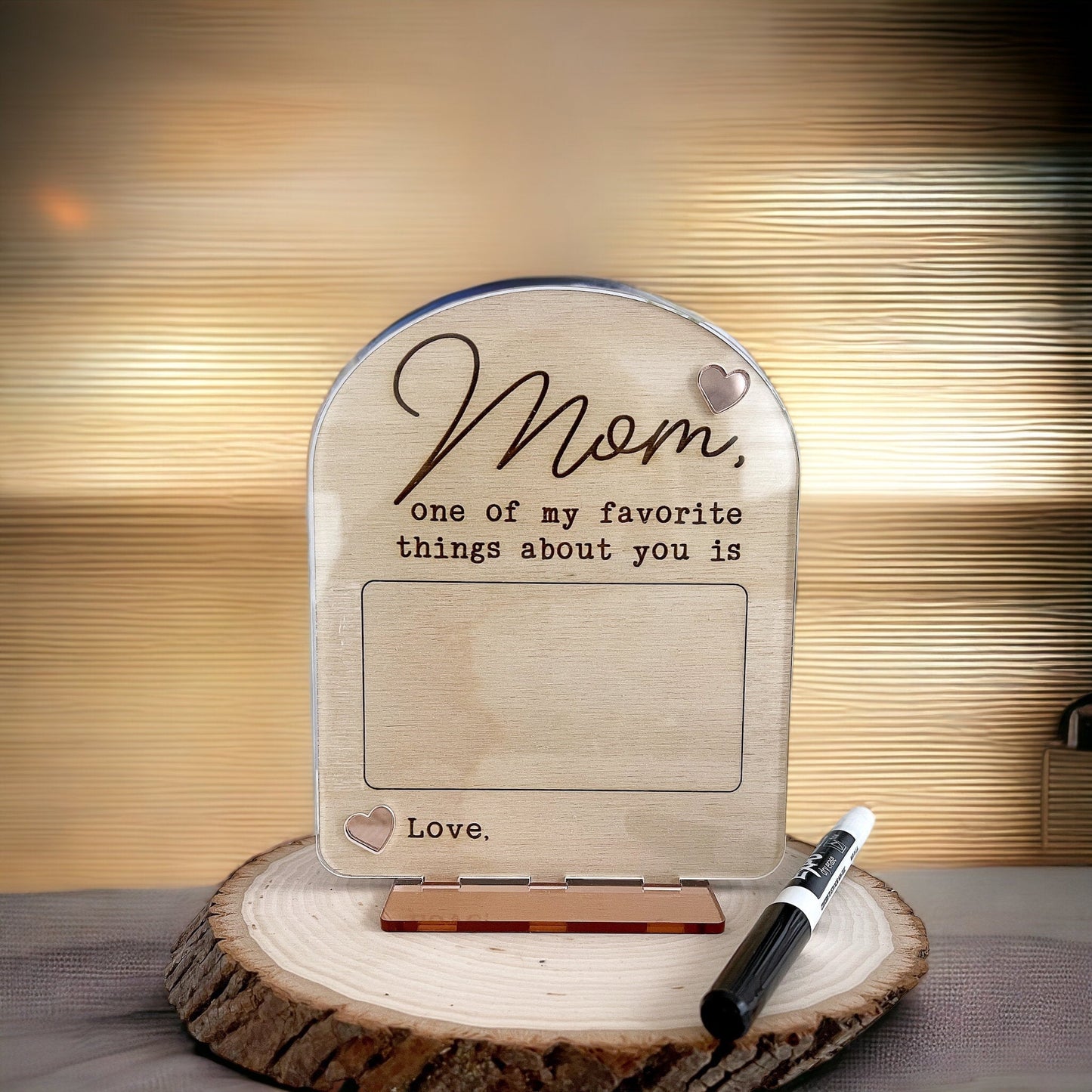 Unique Personalized Reusable Sign Gift for Mom - Squishy Cheeks
