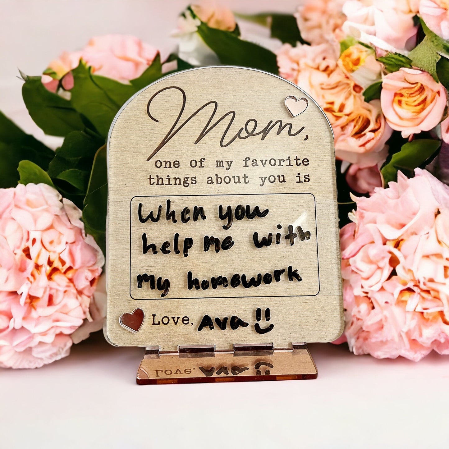 Unique Personalized Reusable Sign Gift for Mom - Squishy Cheeks