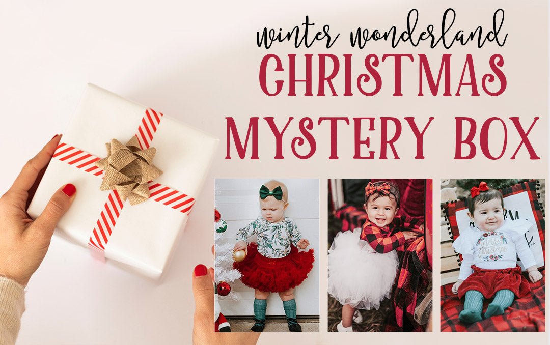 Winter Wonderland Christmas MYSTERY Girl's Clothing & Accessory Box - Squishy Cheeks