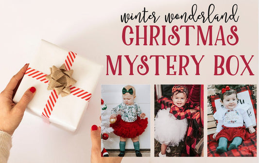 Winter Wonderland Christmas MYSTERY Girl's Clothing & Accessory Box - Squishy Cheeks
