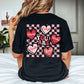 You are Enough, Loved, Worthy Retro Valentines Day Self Love Valentine Sweatshirt Valentine's Shirt - Squishy Cheeks