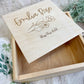 Baby Boy Personalized Keepsake Box, Custom Newborn Engraved Memory Gift Box - Squishy Cheeks