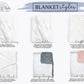 Baby Girl Neutral Blanket, Vintage Nursery Blanket, French Country Baby Decor - Squishy Cheeks