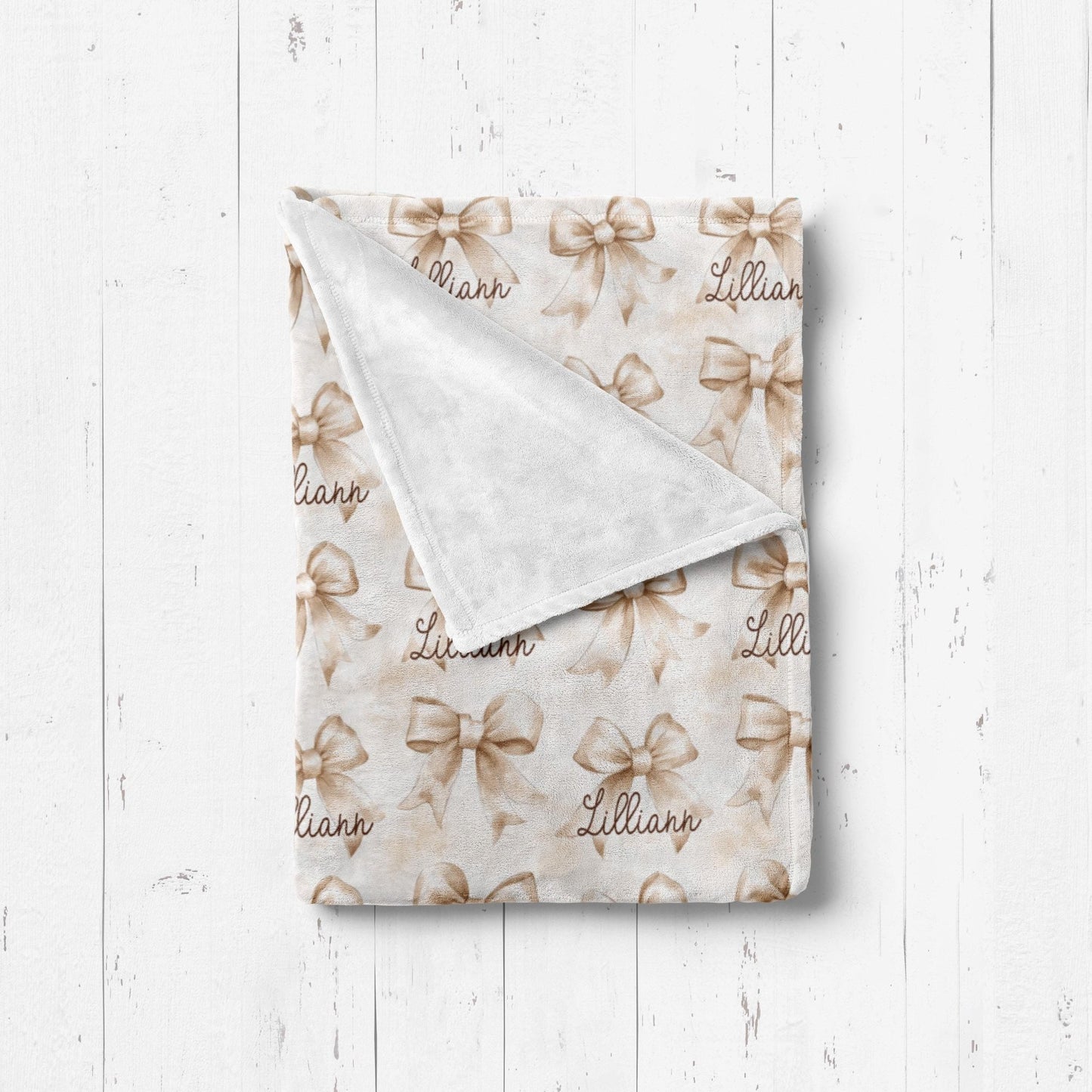 Baby Girl Neutral Blanket, Vintage Nursery Blanket, French Country Baby Decor - Squishy Cheeks