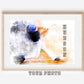 Baseball Player Personalized Gift, Custom Watercolor Art Photo, Digital Download - Squishy Cheeks