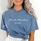 Custom Mama Shirt With Kids Name On Sleeve Short Sleeve Comfort Colors Shirt - Squishy Cheeks