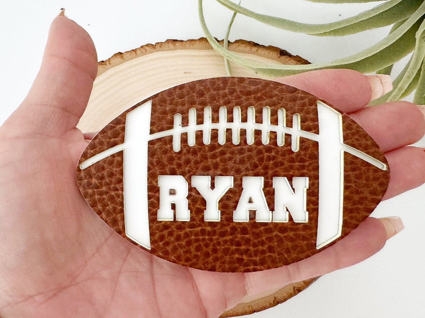 Football Cake Topper First Birthday Personalized Football Cake Topper 1st Birthday - Squishy Cheeks