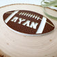 Football Cake Topper First Birthday Personalized Football Cake Topper 1st Birthday - Squishy Cheeks