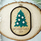 Personalized Family Christmas Tree Ornament Yearly 2024 - Squishy Cheeks