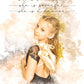 Personalized Gift for Dancer Custom Watercolor Dancer Art Photo Digital Download - Squishy Cheeks