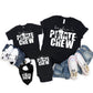 Pirate Crew Birthday Matching Family Shirts Boy's Pirate Party Family Shirts - Squishy Cheeks