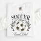 Soccer Mom Social Club Shirt Heart On The Field Spirit On The Stands Sweatshirt Tank - Squishy Cheeks