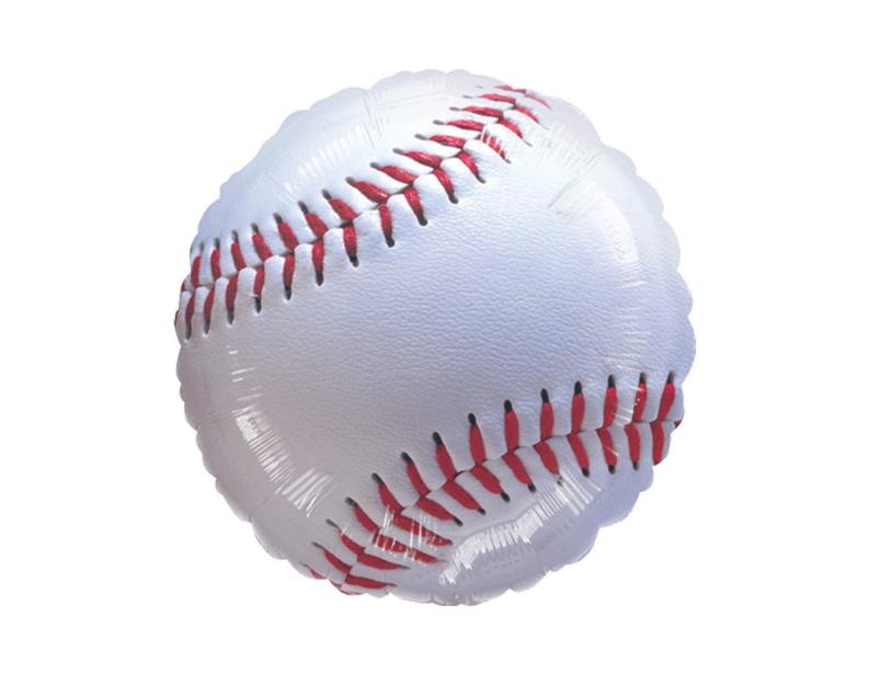 18" Baseball Balloon - Squishy Cheeks
