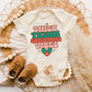 Baby Girl Christmas Outfit Holiday Bubble Romper Sweatshirt Thick Thighs 1st Christmas Romper Toddler Thick Thighs Christmas Vibes - Squishy Cheeks