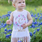 Boho Fringe Dress, Baby Girl Dress, Personalized Dress, Boho Baby Clothes, Boho Baby Girl, Baby Girl Clothes, Toddler Dress, Trendy Girl - Squishy Cheeks