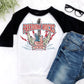 Boys 4th of July Shirt, Rockin Red White Blue, Baby Boys Patriotic Shirt, Freedom Rocks - Squishy Cheeks