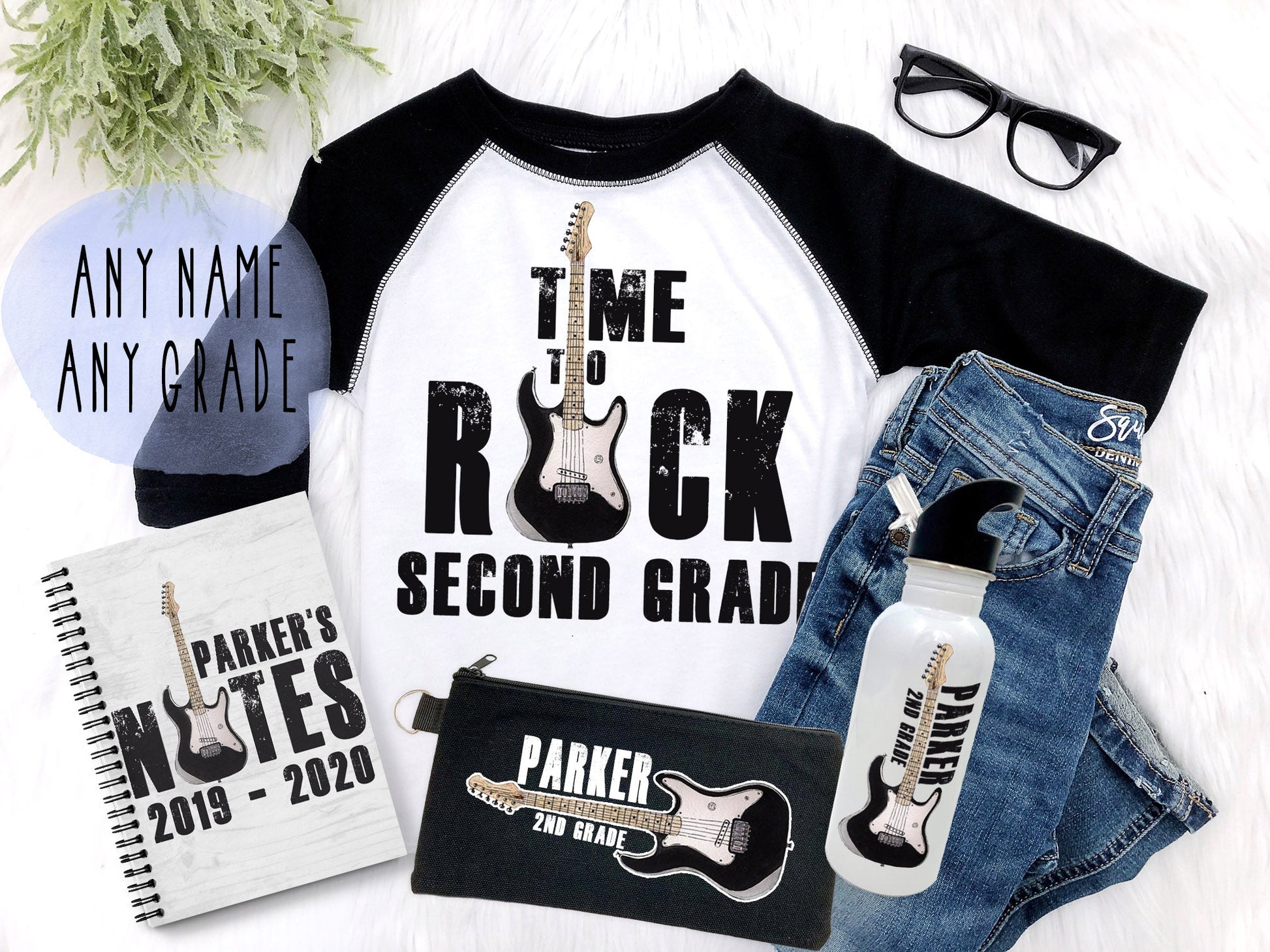 Boy's Back to School Rock n' Roll Gift Set - Squishy Cheeks
