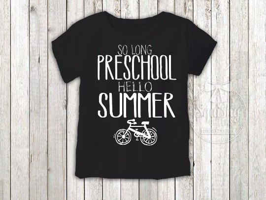 Boy's Last Day Of School Hello Summer Shirt - Squishy Cheeks