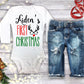 Boy's Personalized 1st Christmas Top - Squishy Cheeks