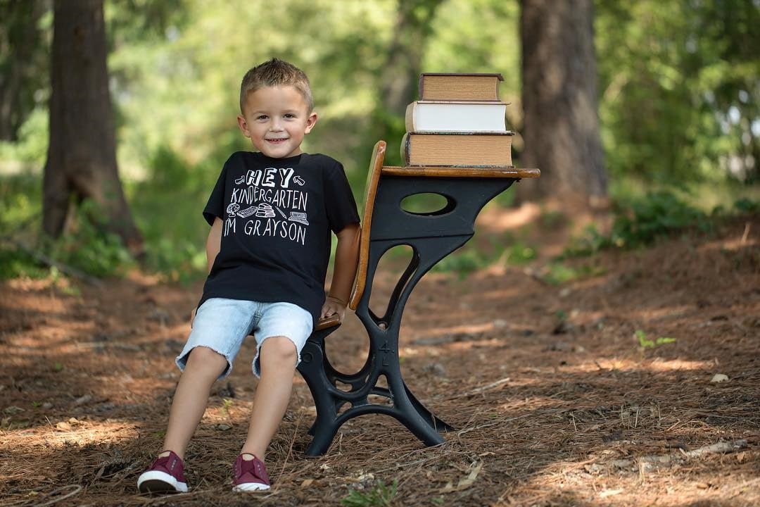 Boy's Personalized Hello Grade Back to School Shirt - Squishy Cheeks