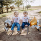 Boy's Wild One Woodland Animals First Birthday Top - Squishy Cheeks