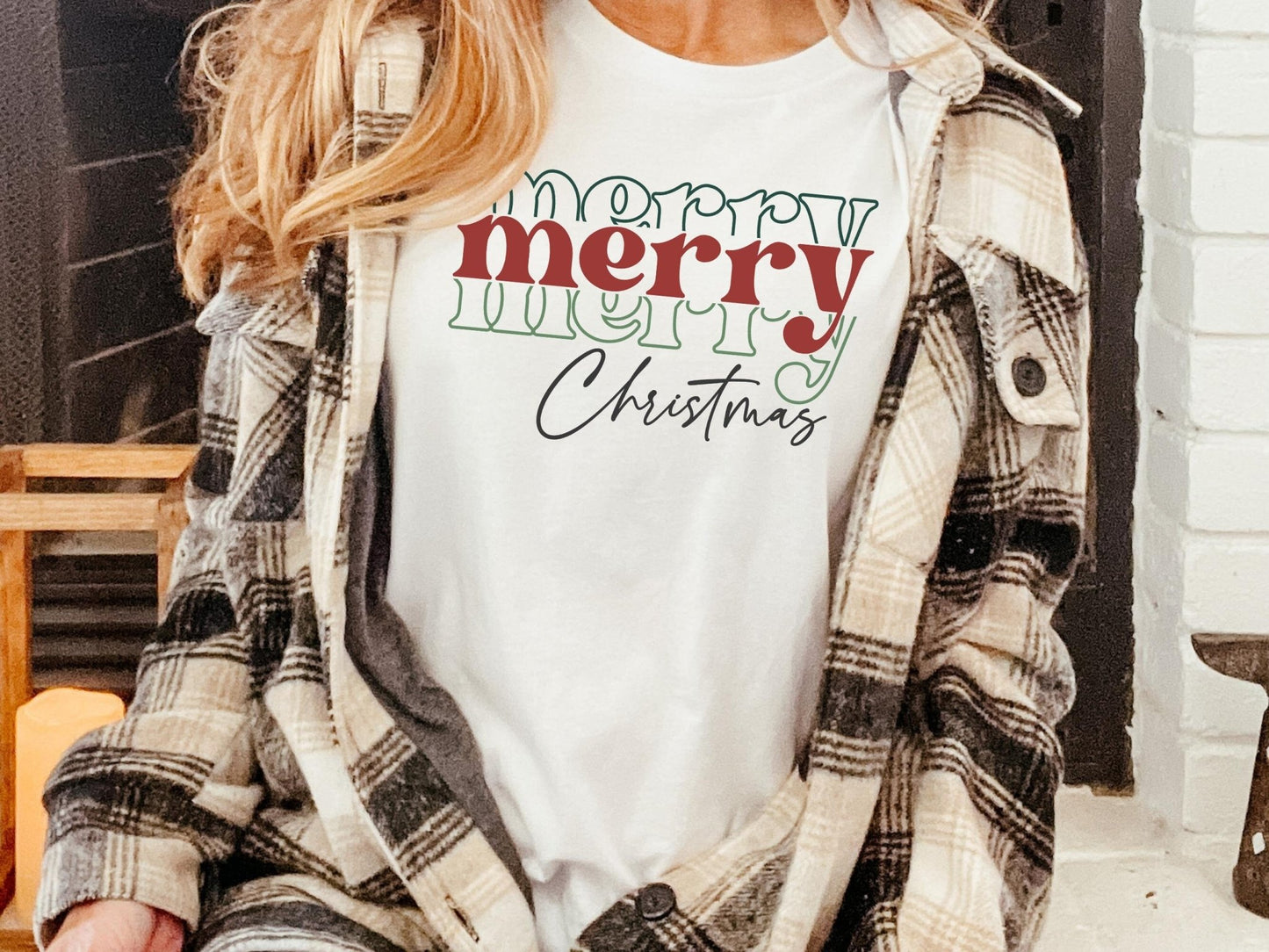 Classic Merry Christmas Sweatshirt - Squishy Cheeks