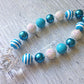 CLEARANCE Icicle Jewel Winter Wonderland Chunky Necklace - Squishy Cheeks