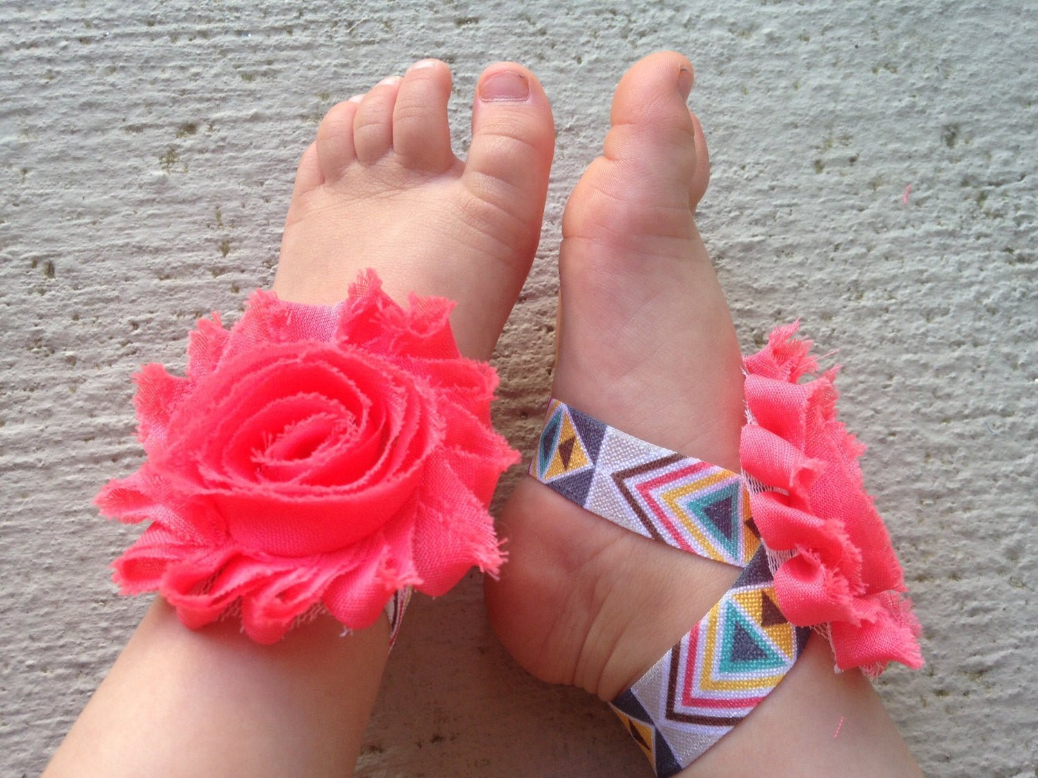 Coral Aztec Piggy Petals - Squishy Cheeks