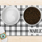 Custom Personalized Dog Mat Pet Placemat Cat Food Mat with Name Gift for Pet 10x16 Rubber Non-Slip Mat Black and White Plaid - Squishy Cheeks